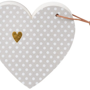 Heart Notes. Notizblock "Punkte"